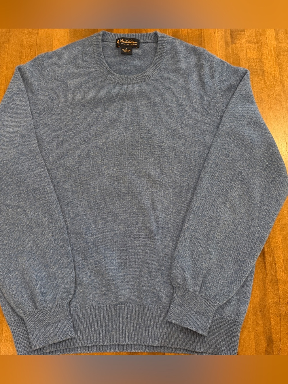 Brooks Brothers Men’s 100% Cashmere Crewneck Sweater